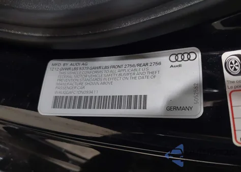 2013 Audi A6 3.0T Premium из США, поврежденный, VIN WAUGGAFC1DN093411